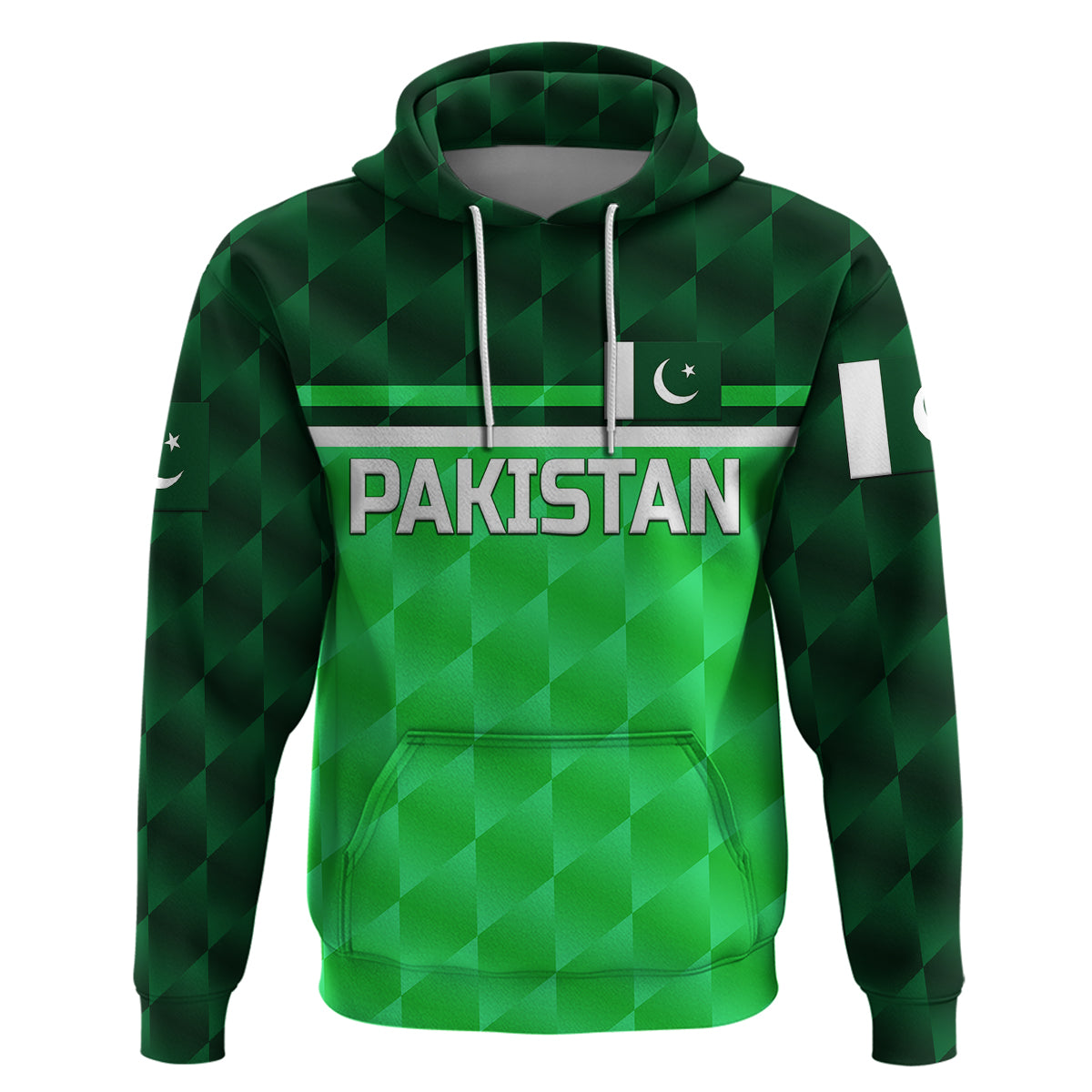 (Custom Personalised) Pakistan Cricket Hoodie Pak Shaheens Unique - Green LT8 - Vibe Hoodie Shop