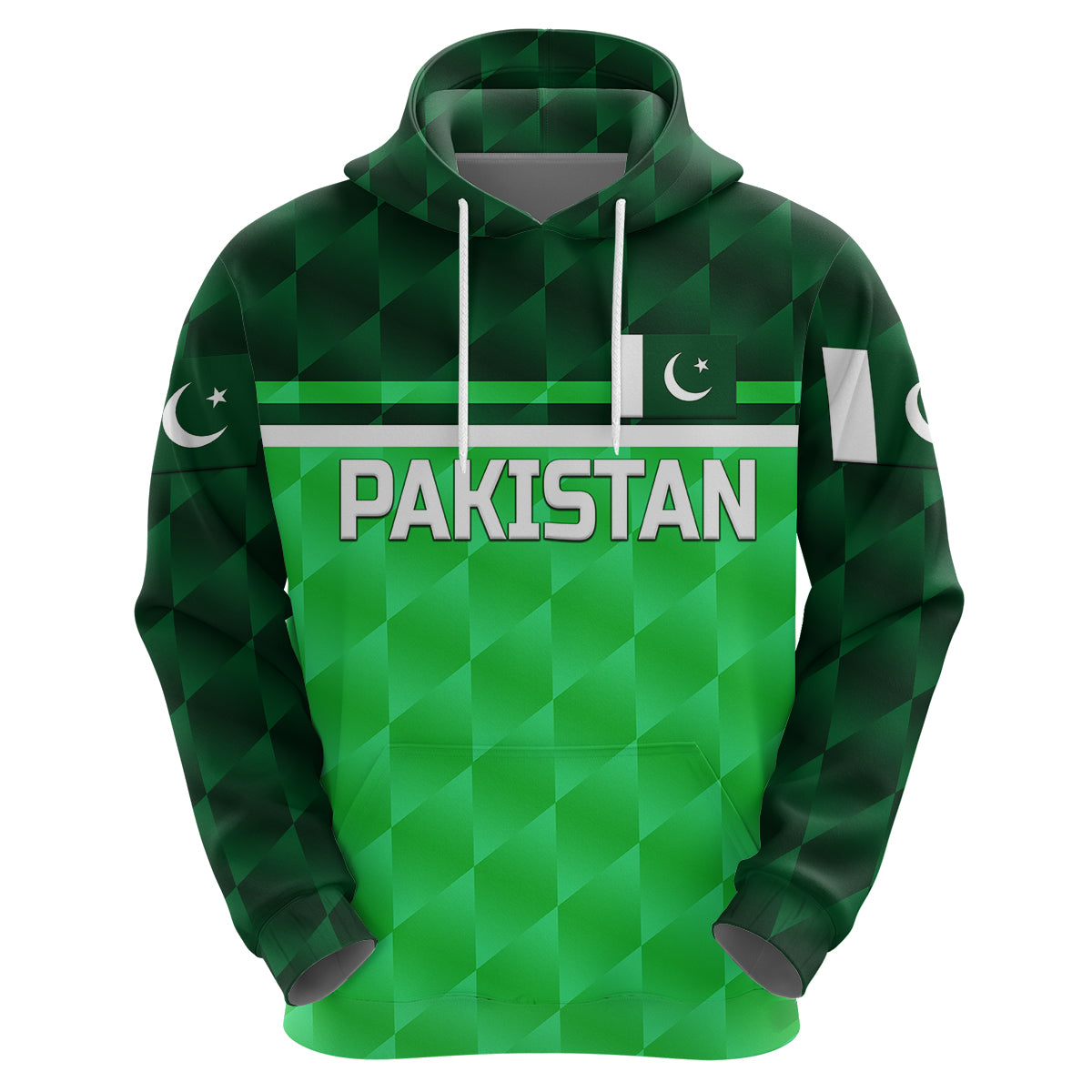 (Custom Personalised) Pakistan Cricket Hoodie Pak Shaheens Unique - Green LT8 - Vibe Hoodie Shop