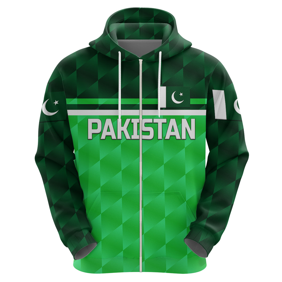 (Custom Personalised) Pakistan Cricket Hoodie Pak Shaheens Unique - Green LT8 - Vibe Hoodie Shop