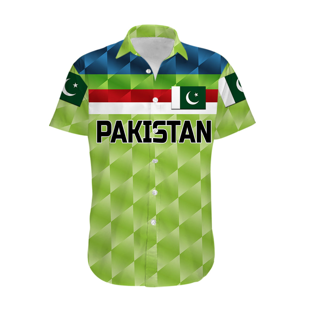 (Custom Personalised) Pakistan Cricket Hawaiian Shirt Pak Shaheens Pride 1992 Champions - Vibe Hoodie Shop