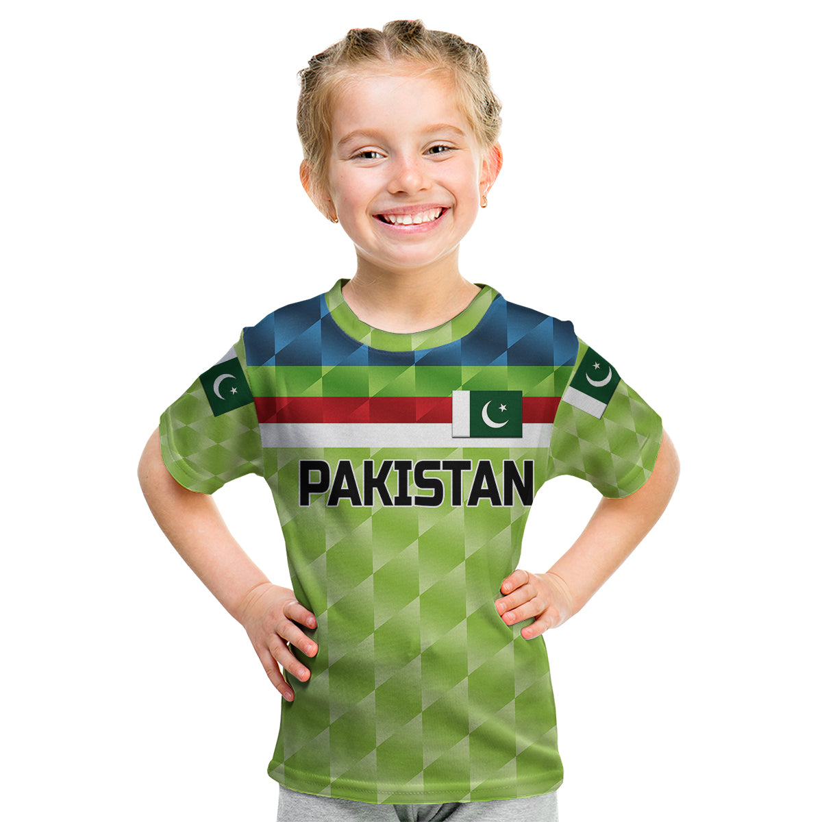 (Custom Personalised) Pakistan Cricket Kid T Shirt Pak Shaheens Pride 1992 Champions - Vibe Hoodie Shop