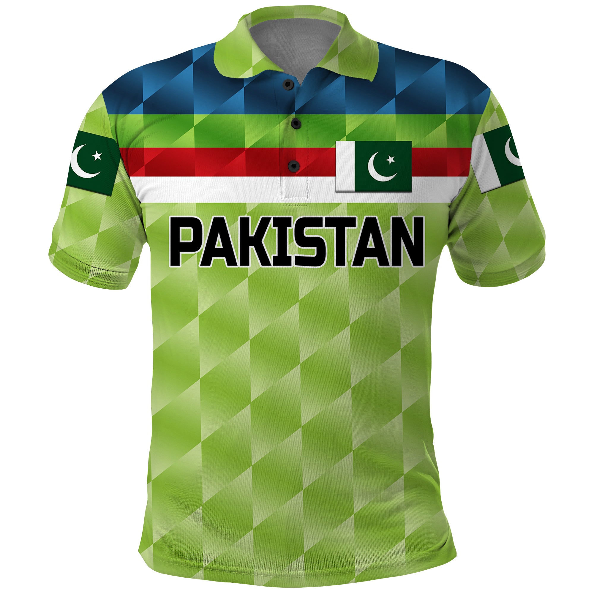 (Custom Personalised) Pakistan Cricket Polo Shirt Pak Shaheens Pride 1992 Champions - Vibe Hoodie Shop