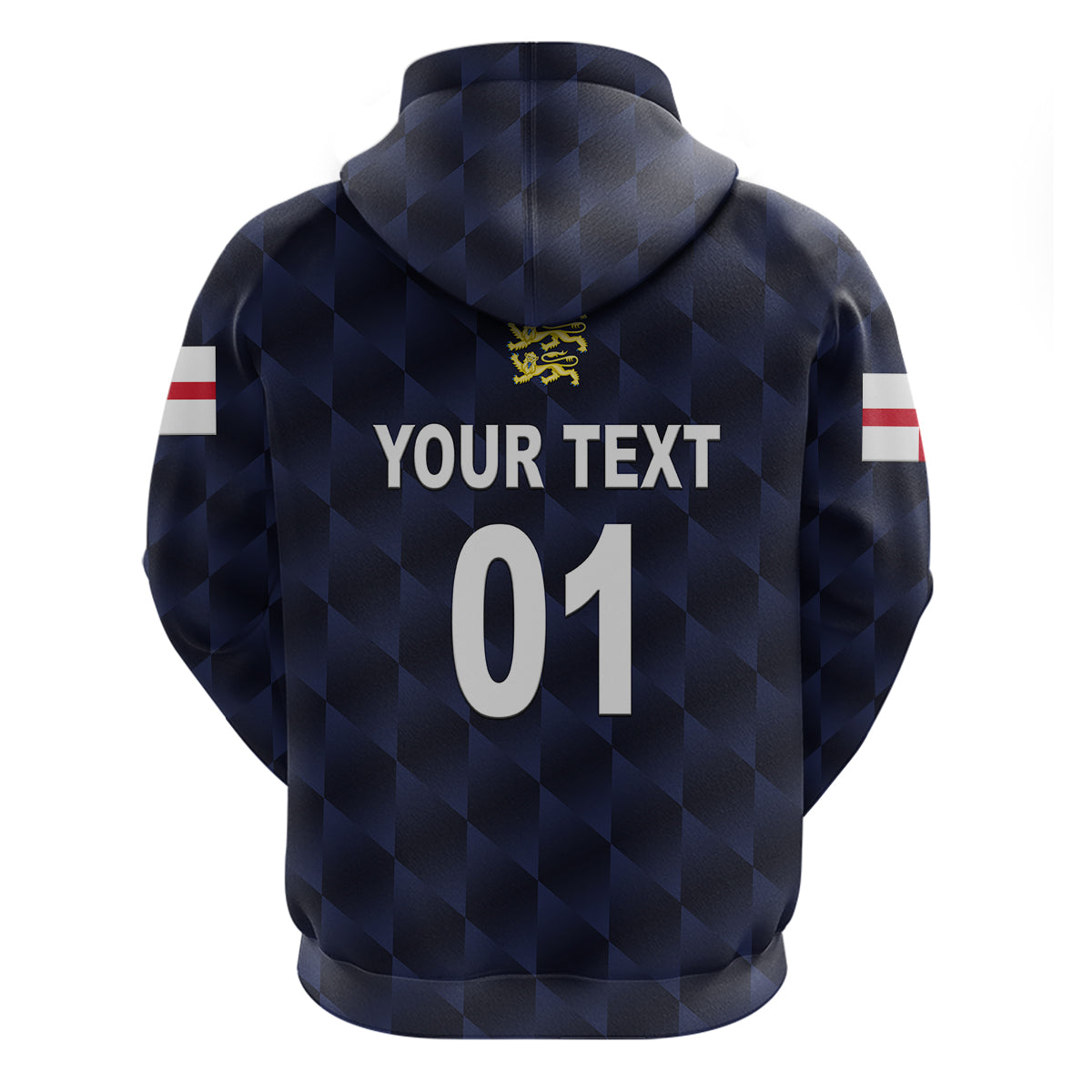 (Custom Personalised) England Cricket Hoodie Unique - Navy LT8 - Vibe Hoodie Shop