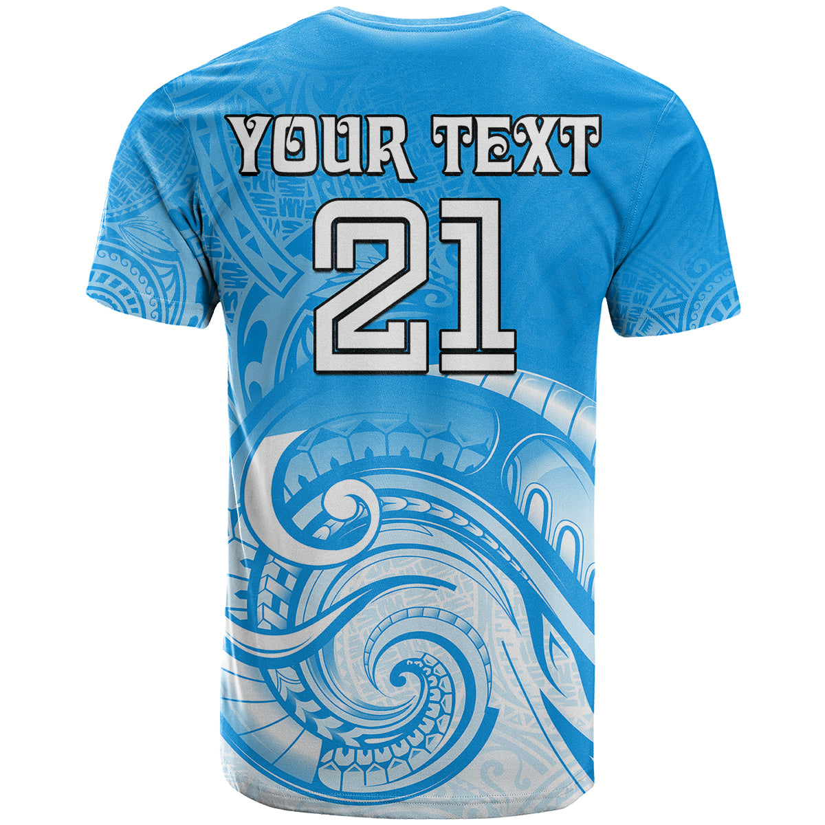 (Custom Text And Number) Super Blues Rugby Union Auckland T Shirt New Zealand Koru Maori LT9 - Vibe Hoodie Shop