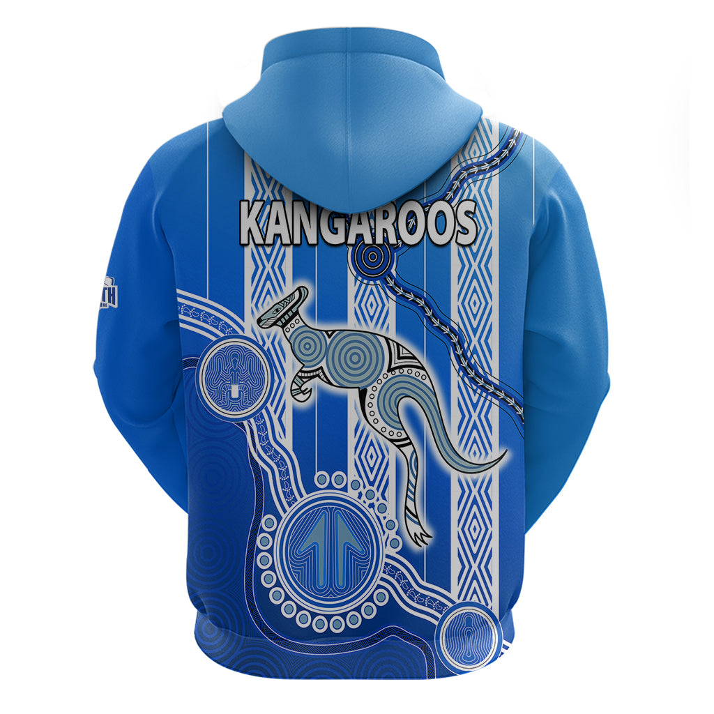 Kangaroos Indigenous Hoodie North Melbourne Football LT9 - Vibe Hoodie Shop