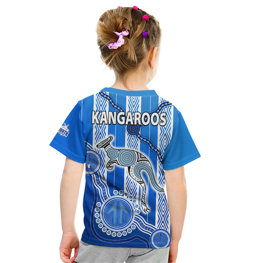 Kangaroos Indigenous Kid T Shirt North Melbourne Football - Vibe Hoodie Shop