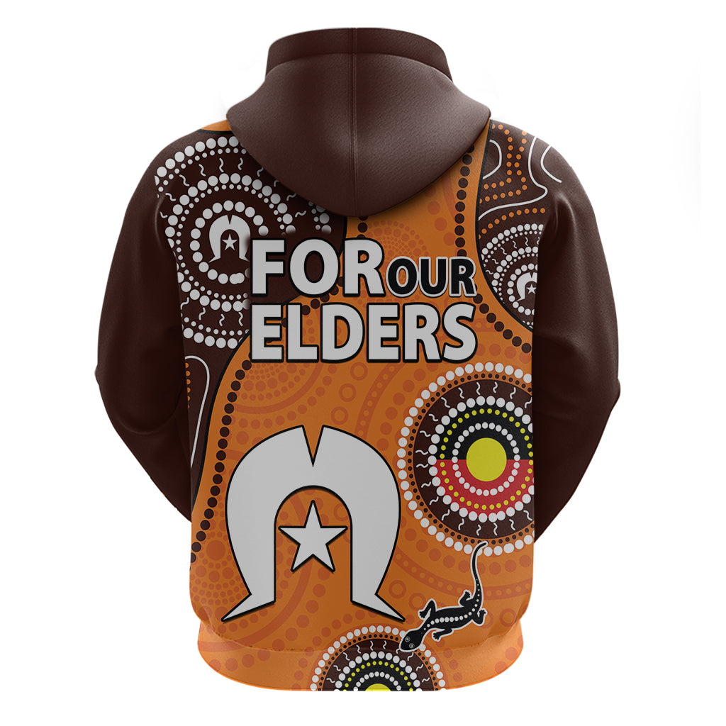 2023 NAIDOC Week Hoodie Lizard Aboriginal LT9 - Vibe Hoodie Shop