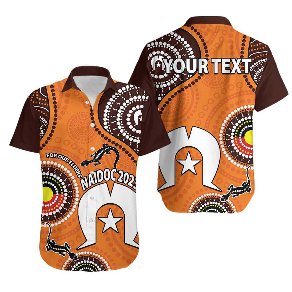 (Custom Personalised) 2023 NAIDOC Week Hawaiian Shirt Lizard Aboriginal - Vibe Hoodie Shop