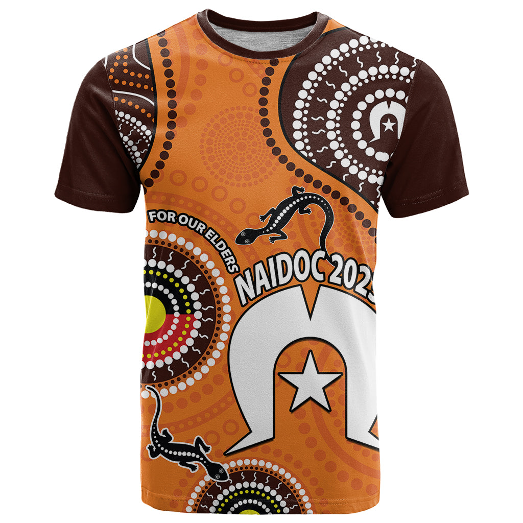 (Custom Personalised) 2023 NAIDOC Week T Shirt Lizard Aboriginal LT9 - Vibe Hoodie Shop