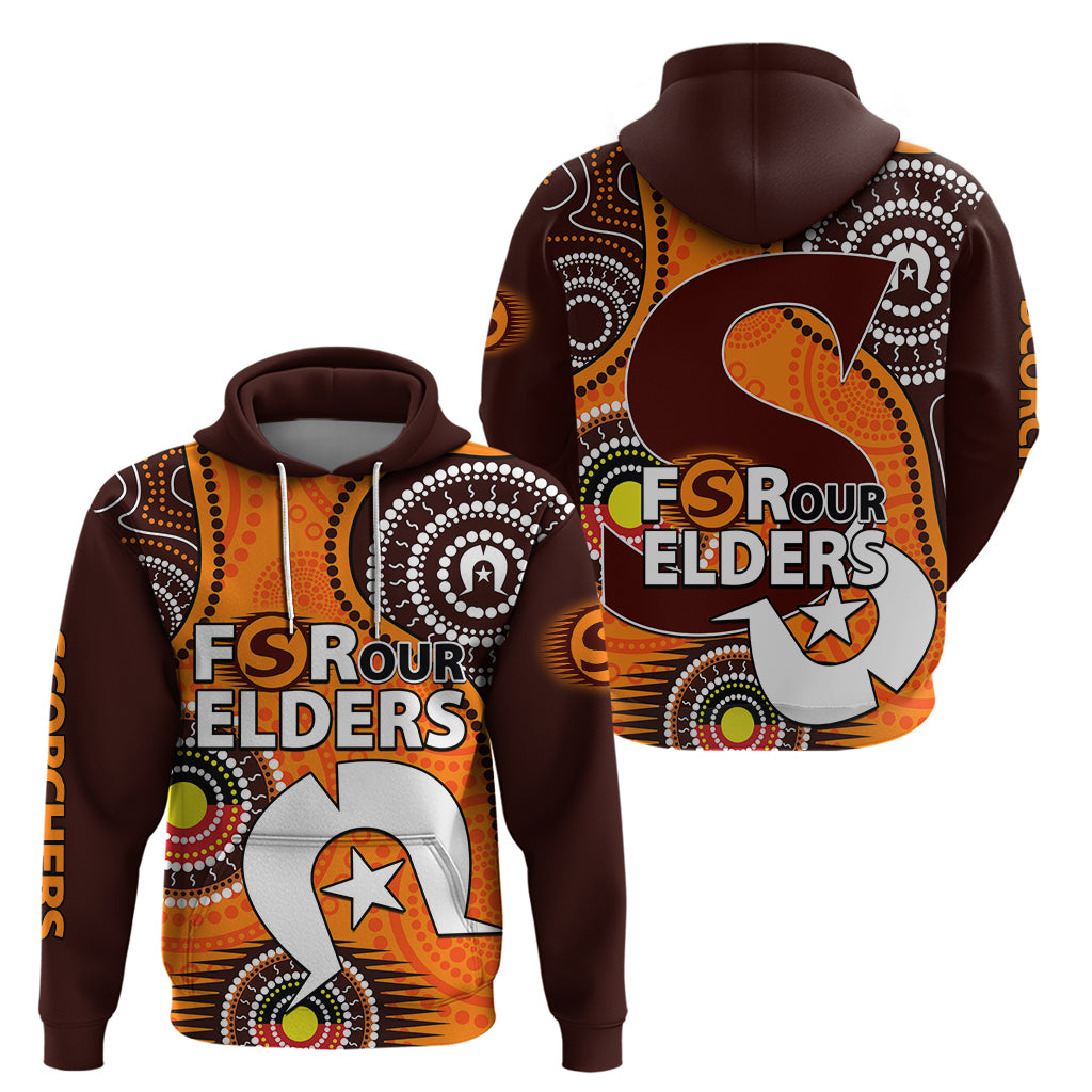 2023 Scorchers BBL Hoodie Aboriginal NAIDOC For Our Elders LT9 - Vibe Hoodie Shop