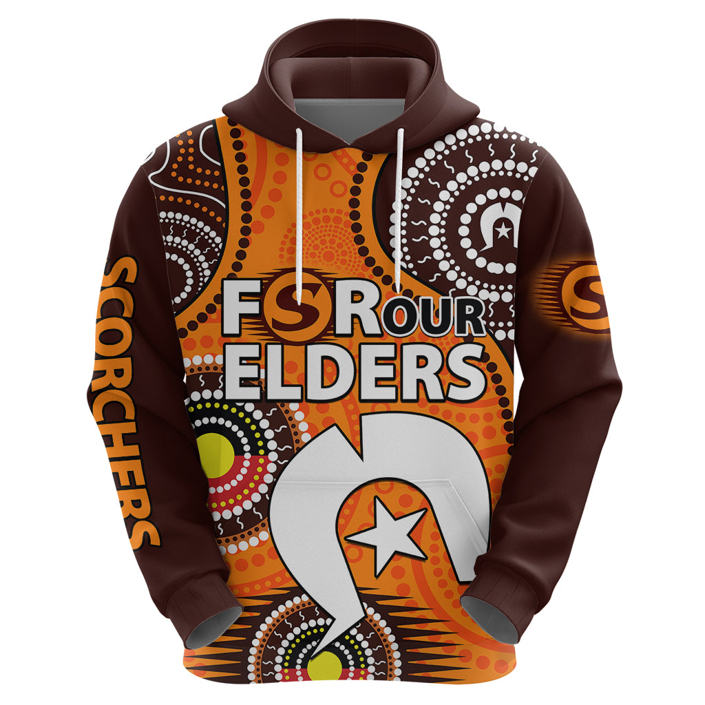 2023 Scorchers BBL Hoodie Aboriginal NAIDOC For Our Elders LT9 - Vibe Hoodie Shop
