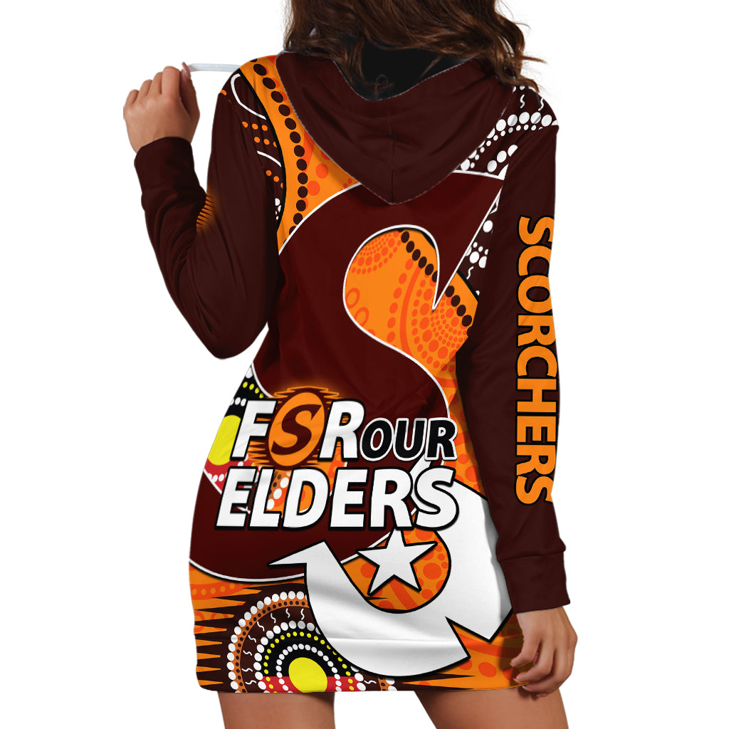 2023 Scorchers BBL Hoodie Dress Aboriginal NAIDOC For Our Elders - Vibe Hoodie Shop