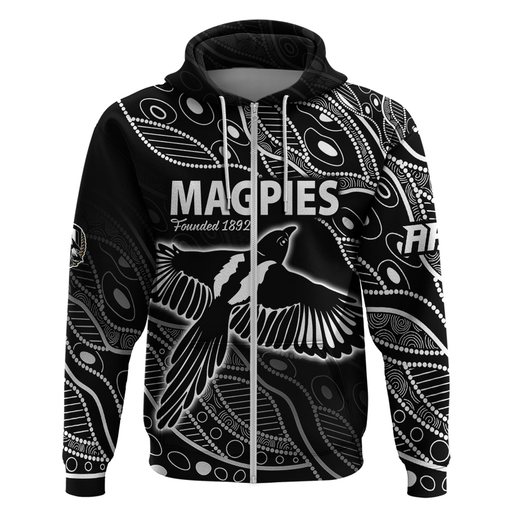 2023 Collingwood Magpies Football Hoodie Pies Founded 1892 LT9 - Vibe Hoodie Shop