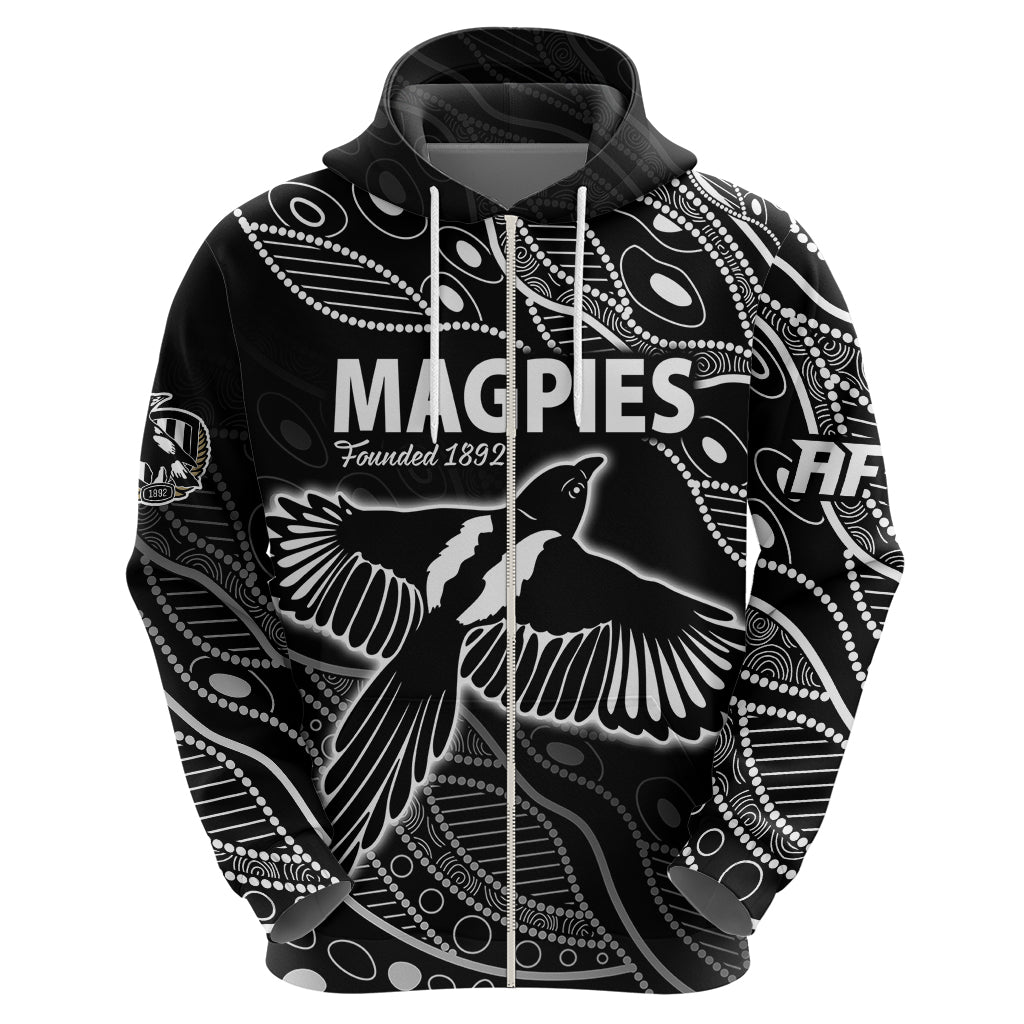 2023 Collingwood Magpies Football Hoodie Pies Founded 1892 LT9 - Vibe Hoodie Shop