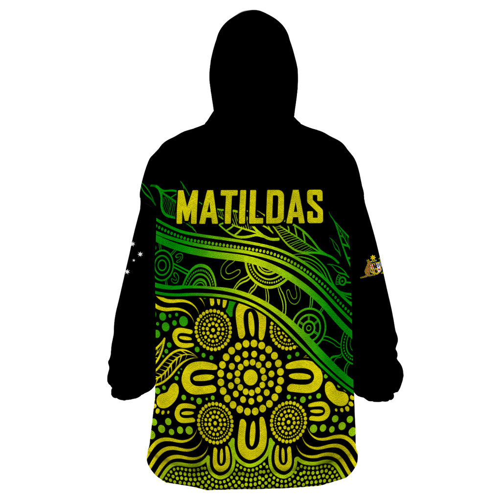 2023 Australia Soccer Matildas Wearable Blanket Hoodie - Vibe Hoodie Shop