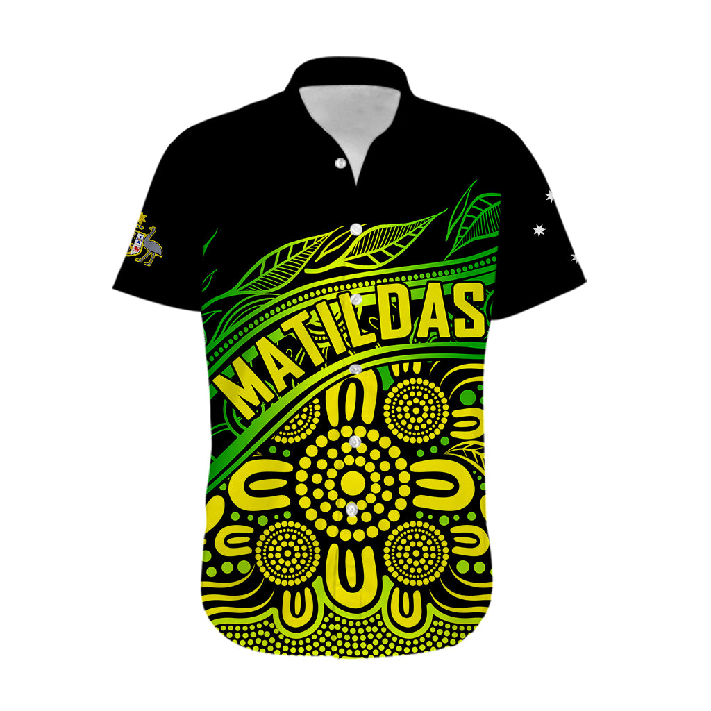 (Custom Text And Number) 2023 Australia Soccer Matildas Hawaiian Shirt - Vibe Hoodie Shop