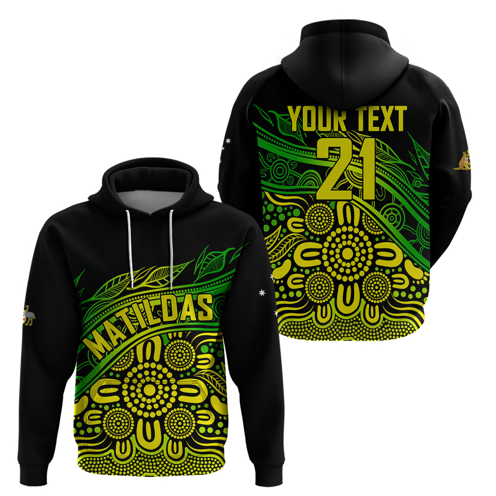 (Custom Text And Number) 2023 Australia Soccer Matildas Hoodie LT9 - Vibe Hoodie Shop