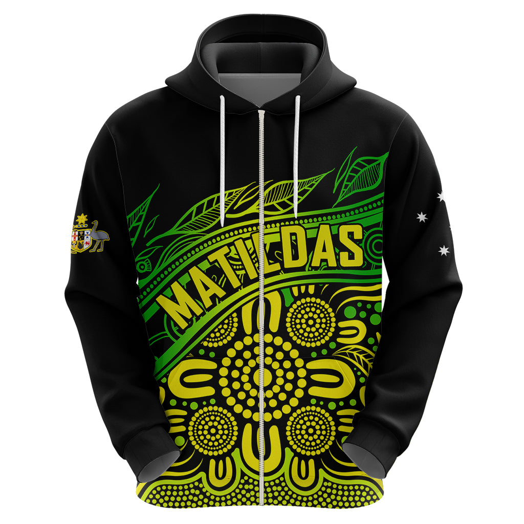 (Custom Text And Number) 2023 Australia Soccer Matildas Hoodie LT9 - Vibe Hoodie Shop