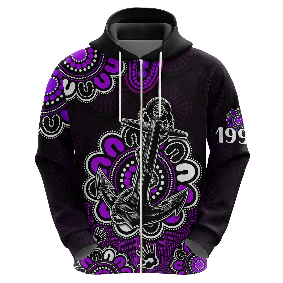 AFL Fremantle Dockers 1994 Aboriginal Hoodie LT9 - Vibe Hoodie Shop