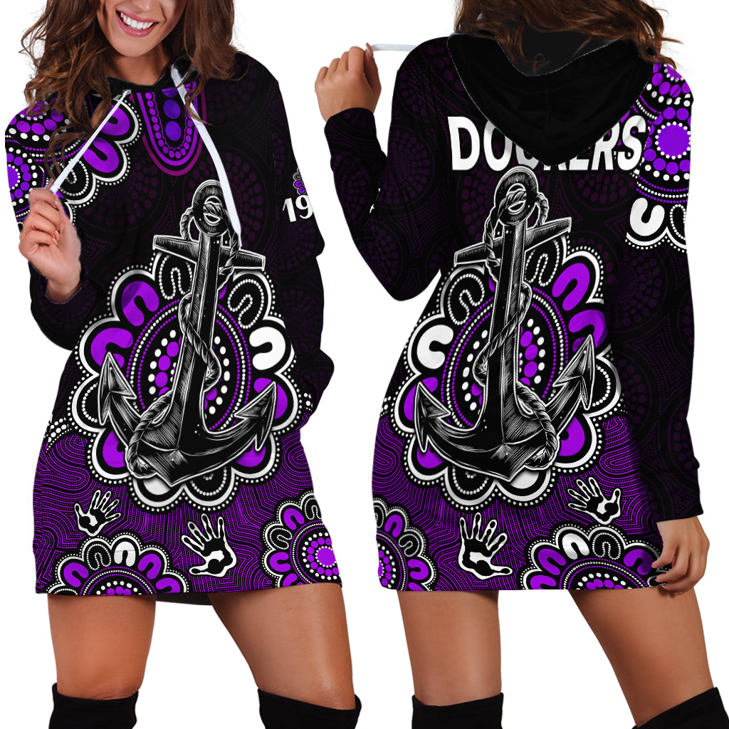 AFL Fremantle Dockers 1994 Aboriginal Hoodie Dress - Vibe Hoodie Shop