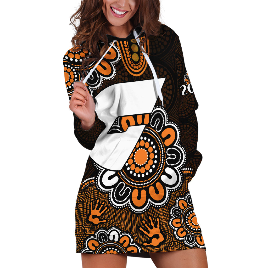 AFL GWS Giants 2012 Aboriginal Hoodie Dress - Vibe Hoodie Shop