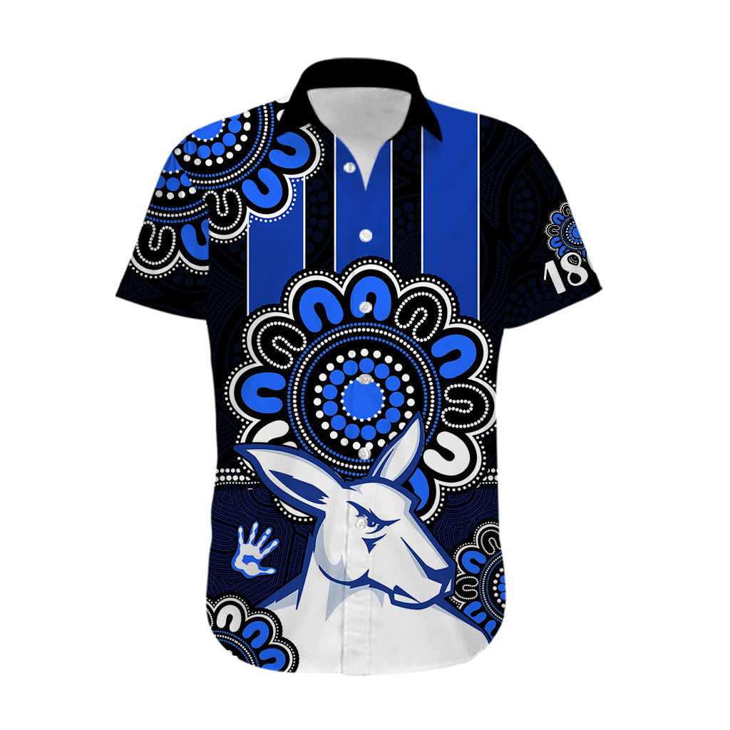 AFL North Melbourne Kangaroos 1869  Aboriginal Hawaiian Shirt - Vibe Hoodie Shop