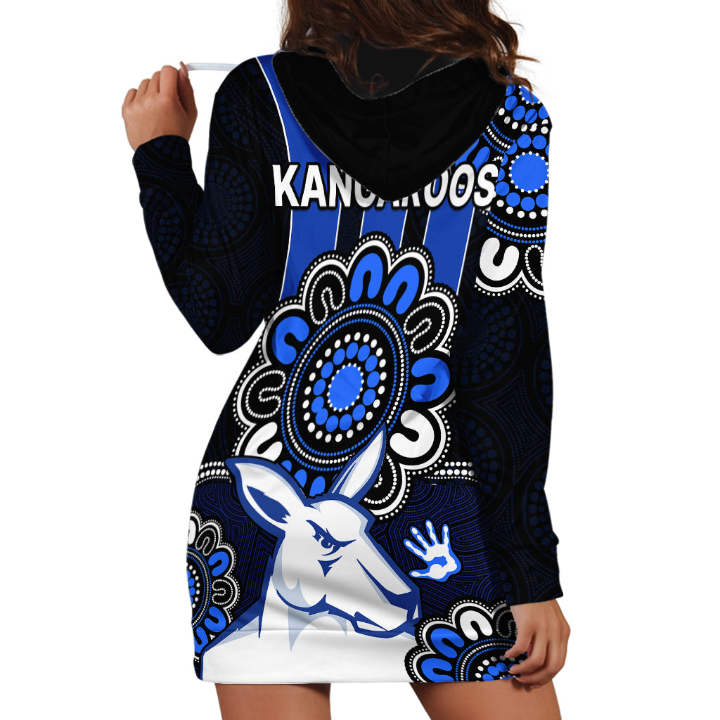 AFL North Melbourne Kangaroos 1869  Aboriginal Hoodie Dress - Vibe Hoodie Shop