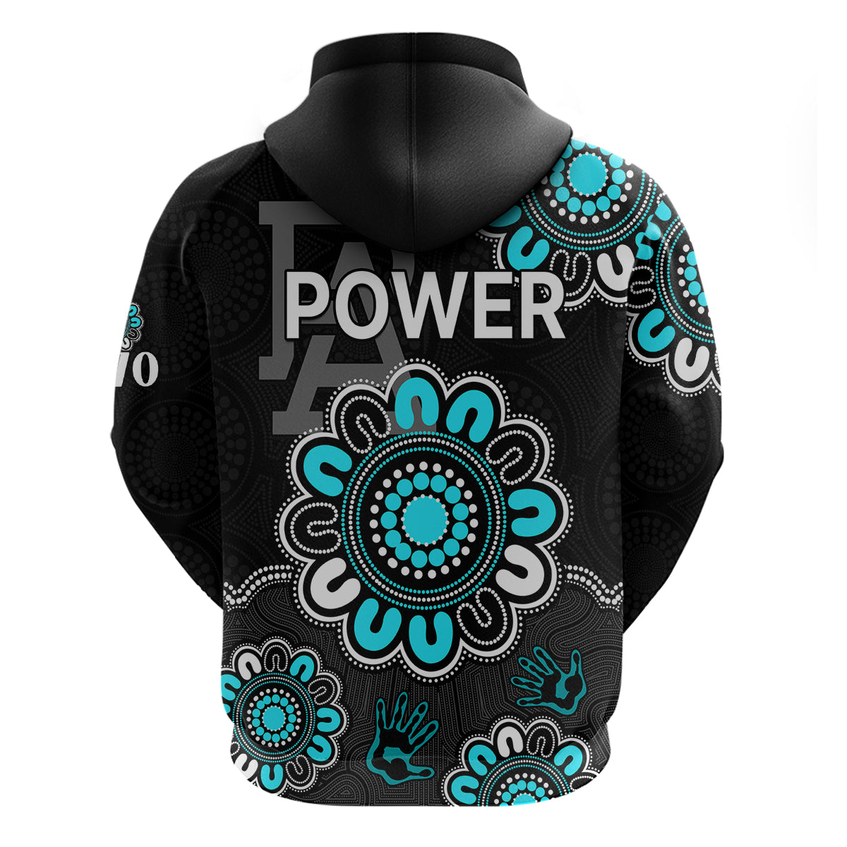 AFL Port Adelaide Power 1870 Aboriginal Hoodie LT9 - Vibe Hoodie Shop