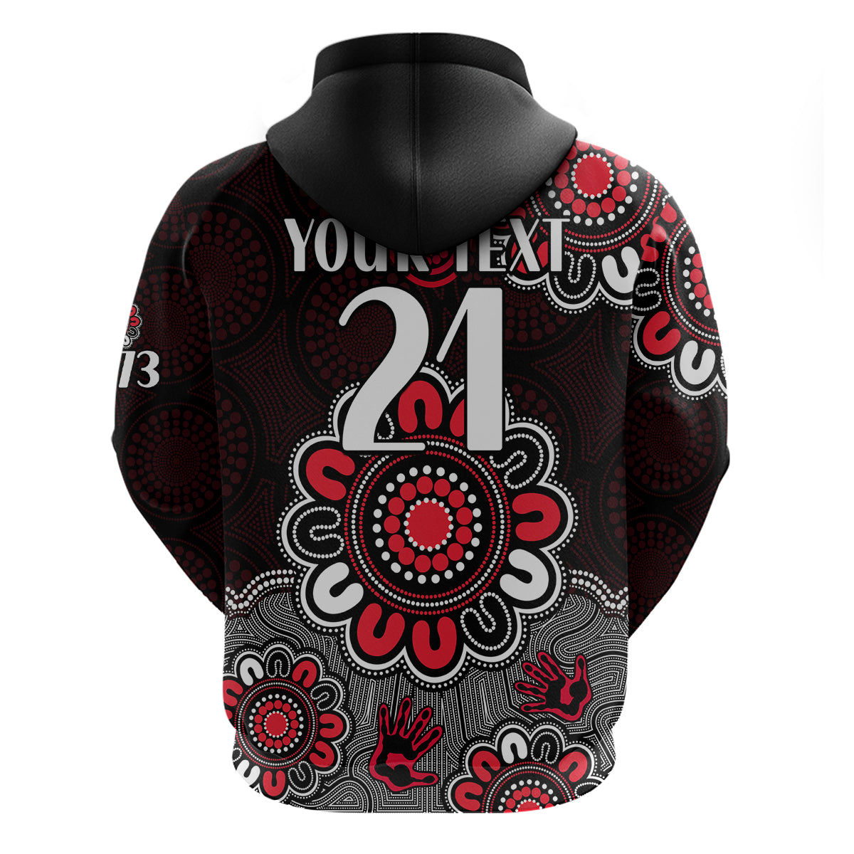 (Custom Personalised) AFL St Kilda Saints 1873 Aboriginal Hoodie LT9 - Vibe Hoodie Shop