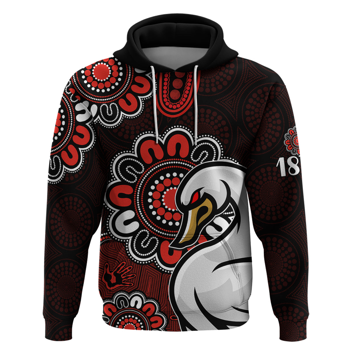 AFL Sydney Swans 1874 Aboriginal Hoodie LT9 - Vibe Hoodie Shop