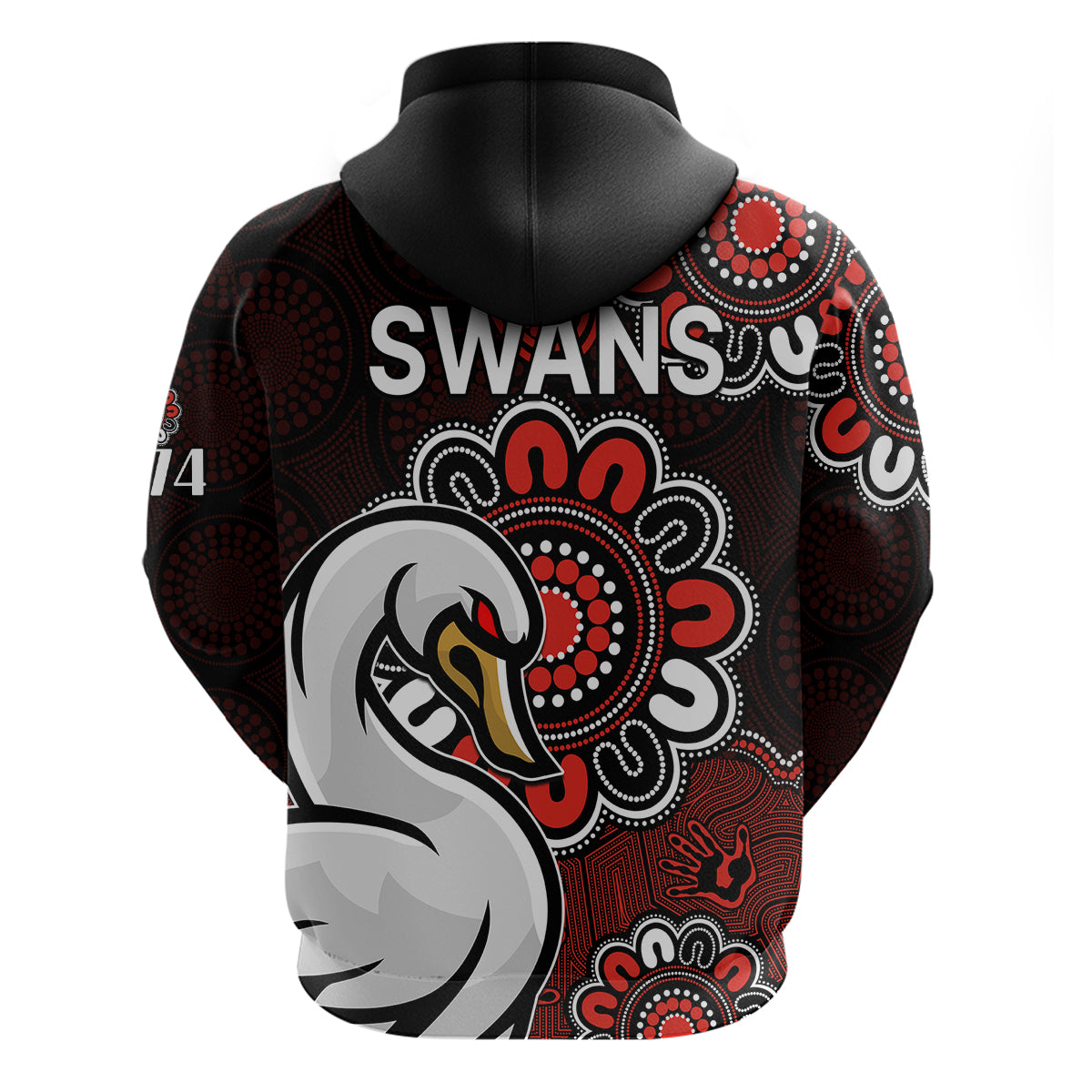 AFL Sydney Swans 1874 Aboriginal Hoodie LT9 - Vibe Hoodie Shop