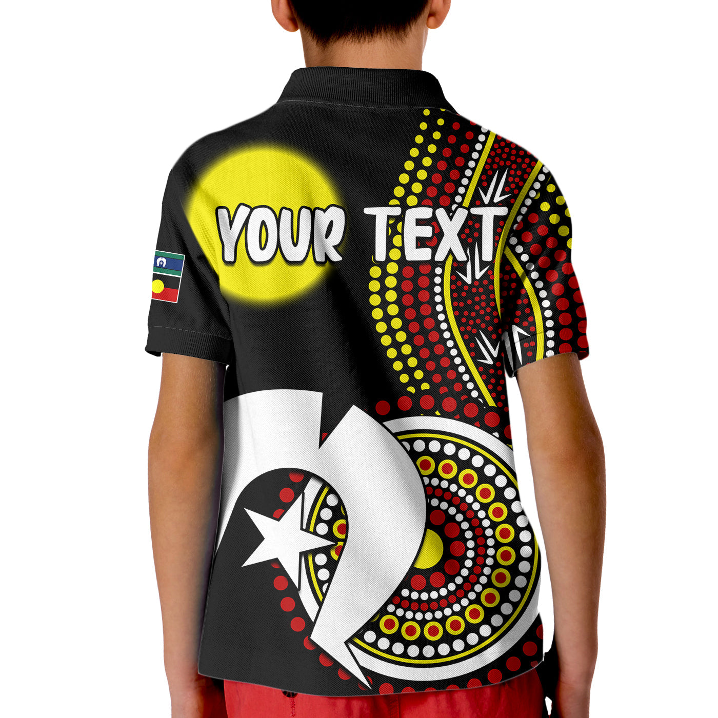 (Custom Personalised) 2023 NAIDOC Week Kid Polo Shirt For Our Elders Artsy Style - Vibe Hoodie Shop