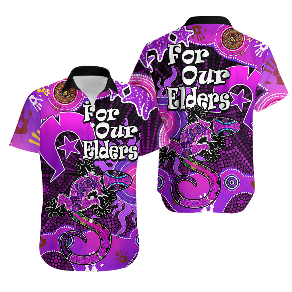 Aboriginal NAIDOC Week 2023 Hawaiian Shirt Turtle Lizard Sun - Vibe Hoodie Shop