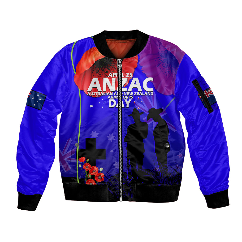 australia-and-new-zealand-anzac-sleeve-zip-bomber-jacket-lest-we-forget