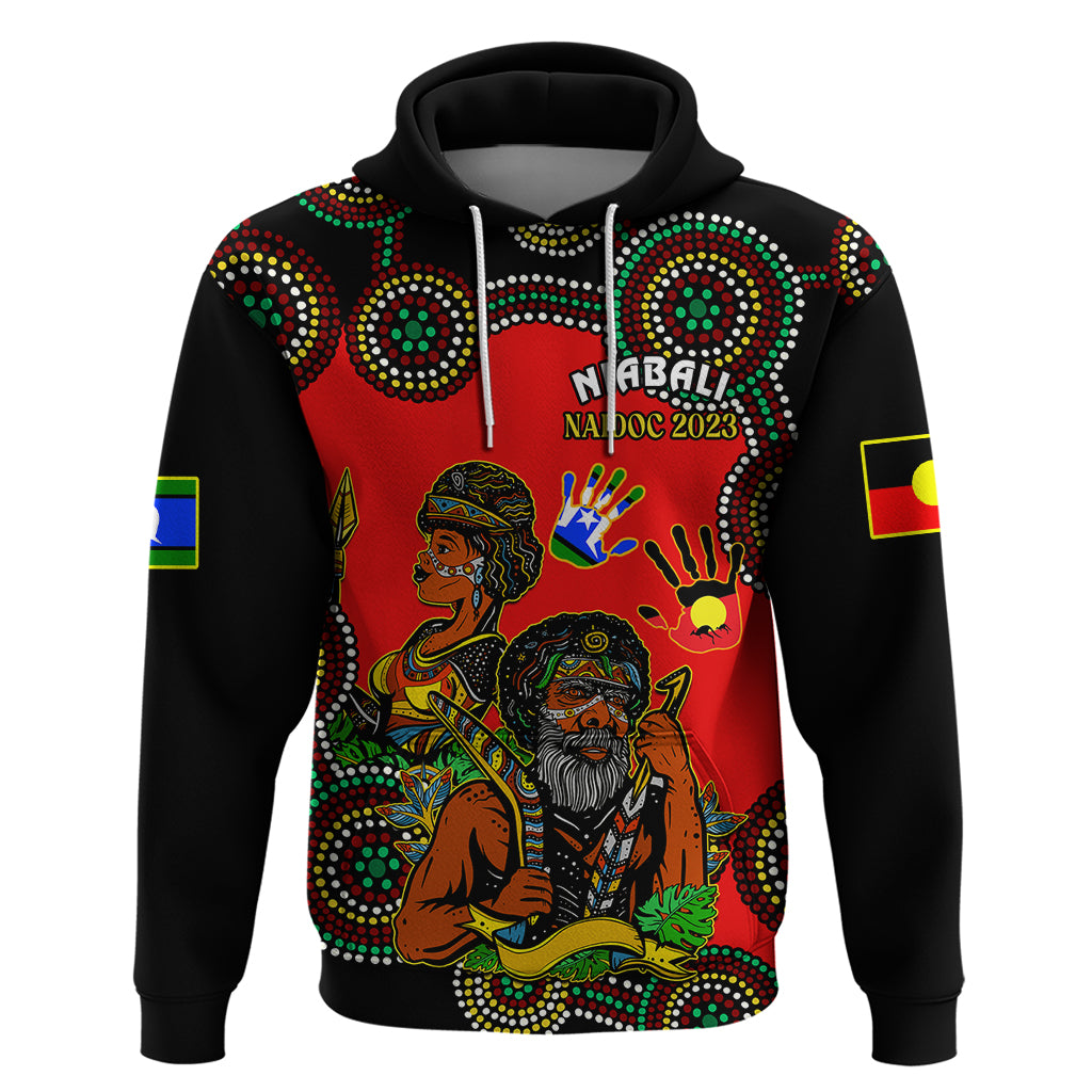 Australia NAIDOC 2023 Hoodie Niabali Indigenous For Our Elders - Vibe Hoodie Shop