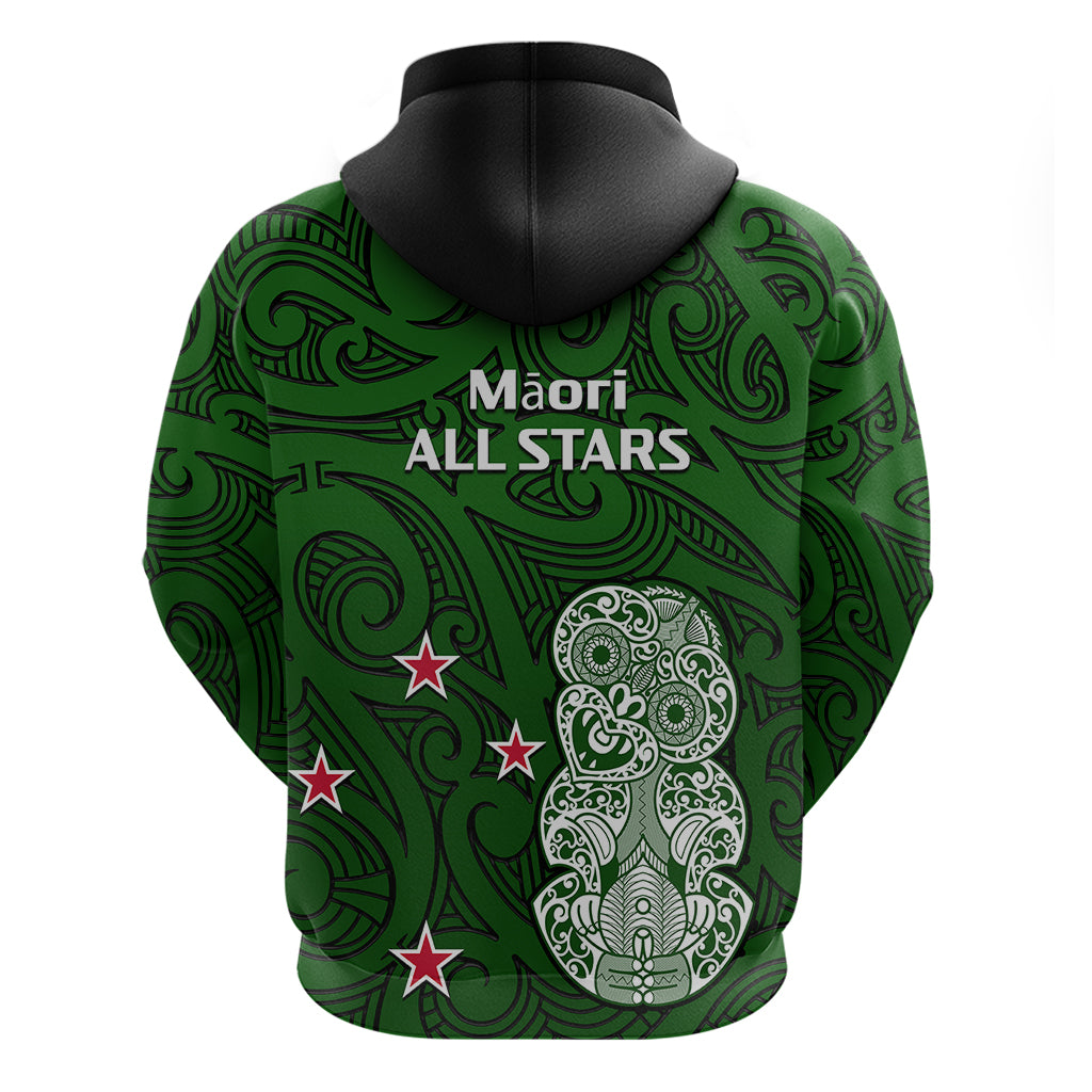 Aotearoa Rugby Hoodie All Stars New Zealand Tiki Maori - Vibe Hoodie Shop