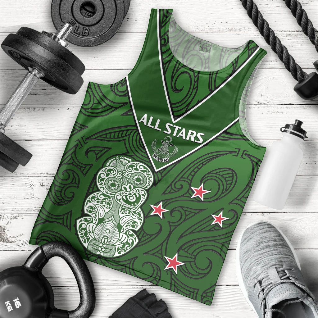 Aotearoa Rugby Men Tank Top All Stars New Zealand Tiki Maori - Vibe Hoodie Shop