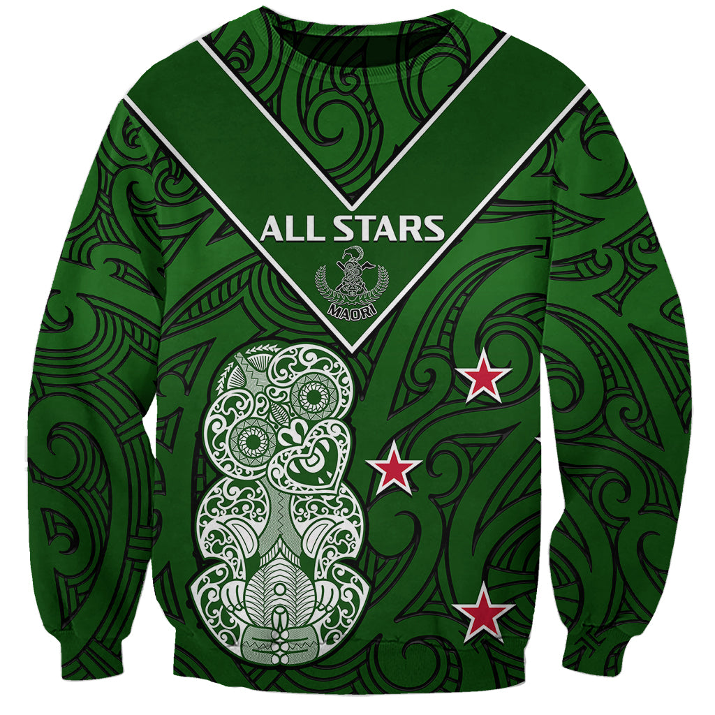 Aotearoa Rugby Sweatshirt All Stars New Zealand Tiki Maori - Vibe Hoodie Shop