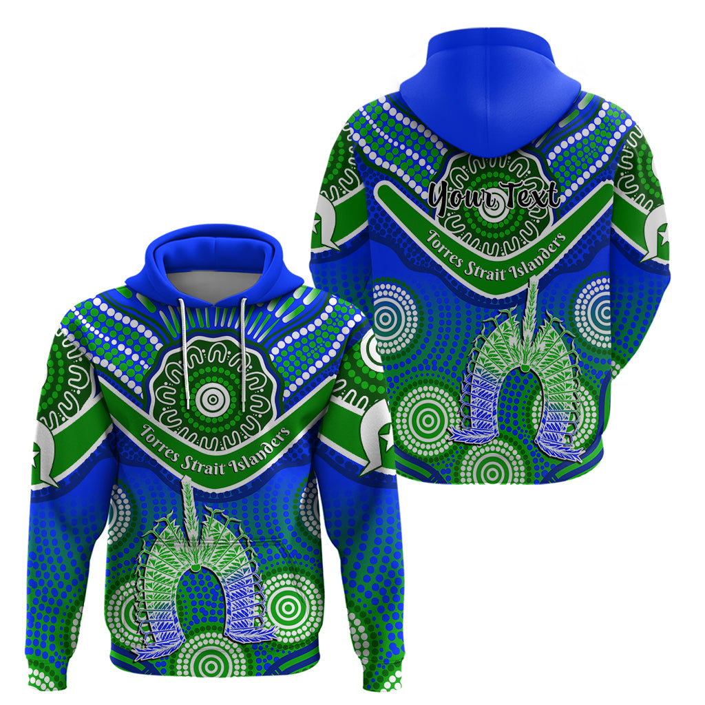 (Custom Personalised) Torres Strait Islanders Hoodie Dhari Australian Aboriginal Art - Vibe Hoodie Shop