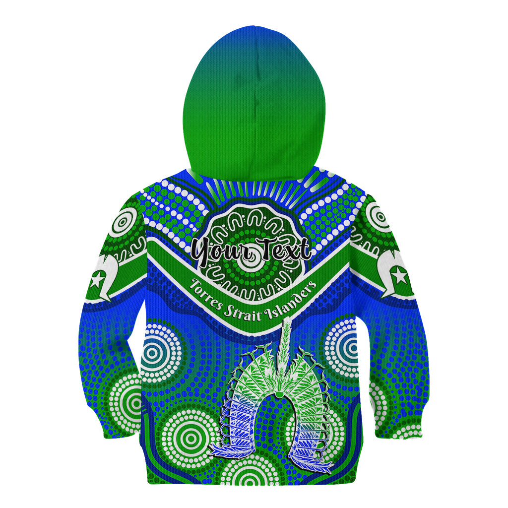 (Custom Personalised) Torres Strait Islanders Kid Hoodie Dhari Australian Aboriginal Art - Vibe Hoodie Shop