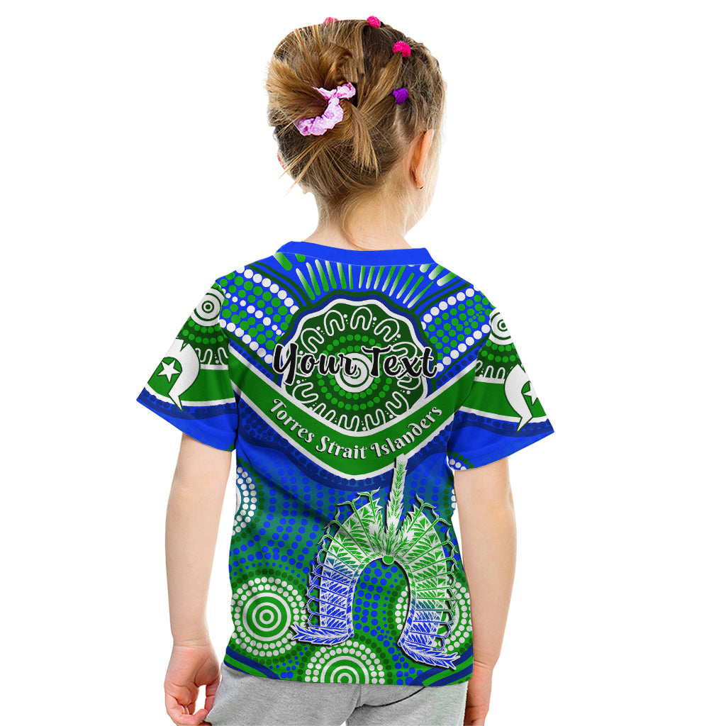 (Custom Personalised) Torres Strait Islanders Kid T Shirt Dhari Australian Aboriginal Art - Vibe Hoodie Shop