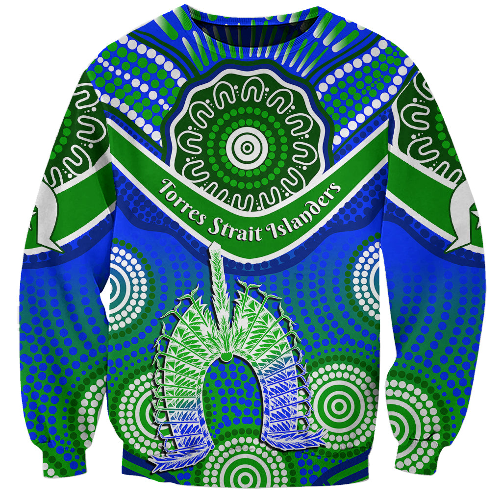 (Custom Personalised) Torres Strait Islanders Sweatshirt Dhari Australian Aboriginal Art - Vibe Hoodie Shop