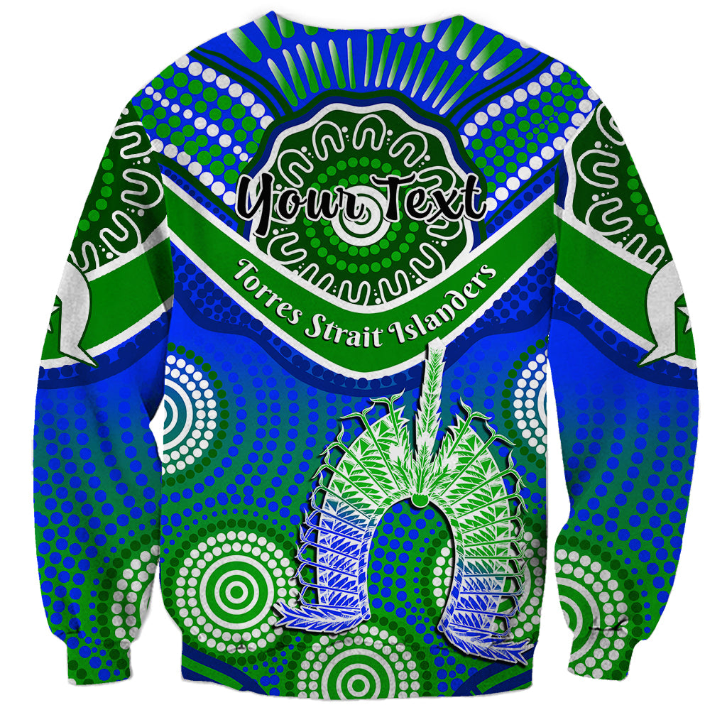 (Custom Personalised) Torres Strait Islanders Sweatshirt Dhari Australian Aboriginal Art - Vibe Hoodie Shop