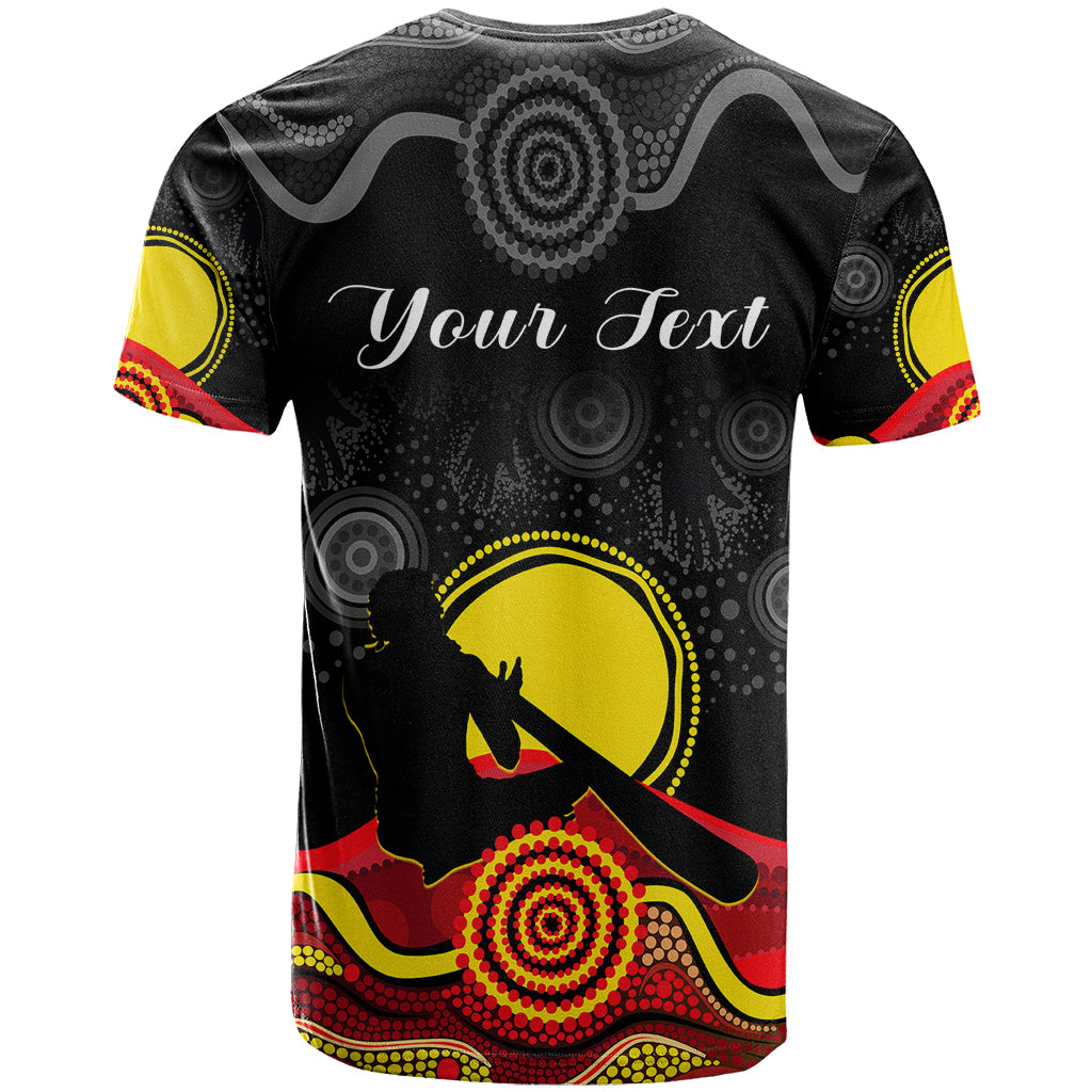 (Custom Personalised) Australian Indigenous T Shirt Didgeridoo Man Circle Aboriginal Art - Vibe Hoodie Shop