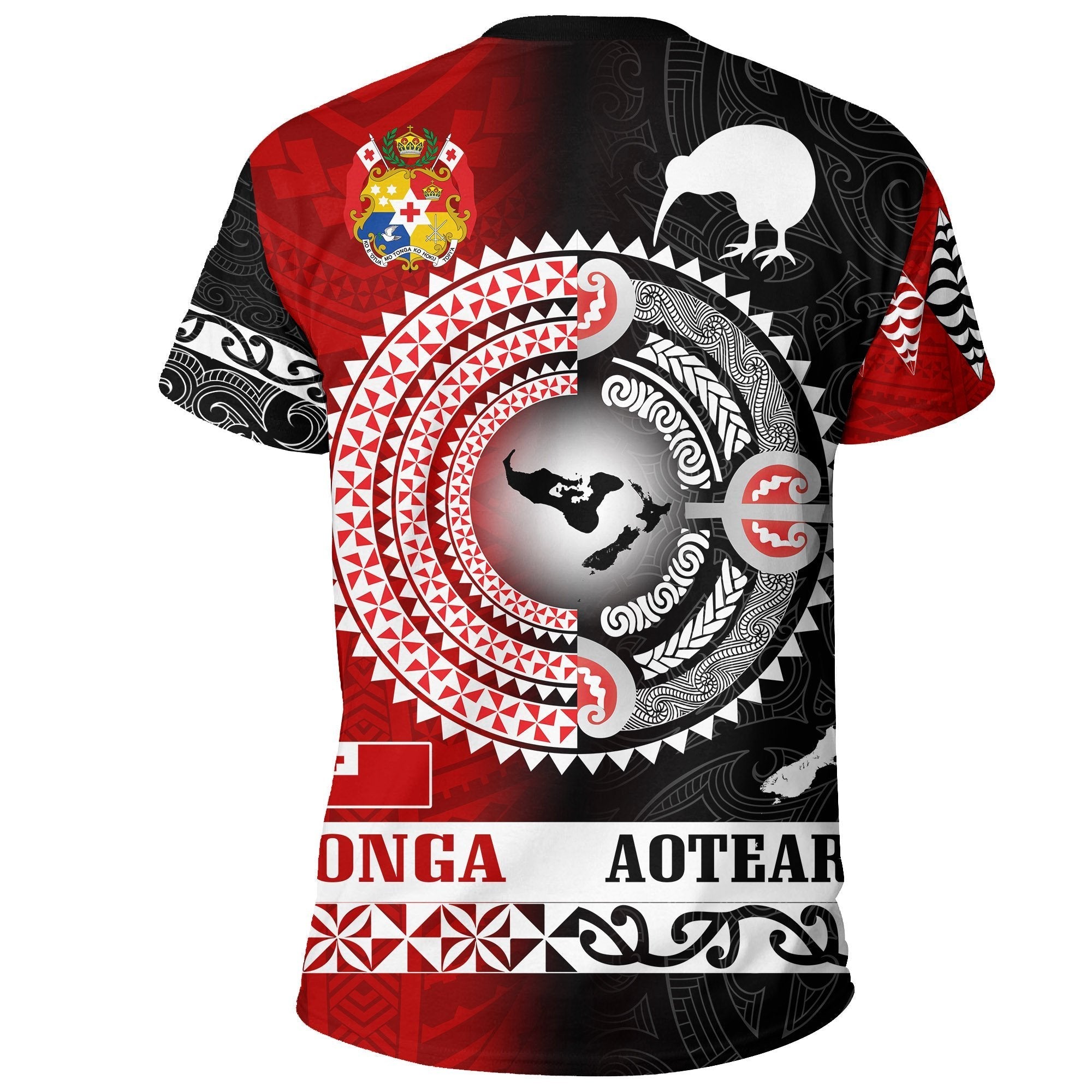 Tonga Aotearoa T shirt - Vibe Hoodie Shop