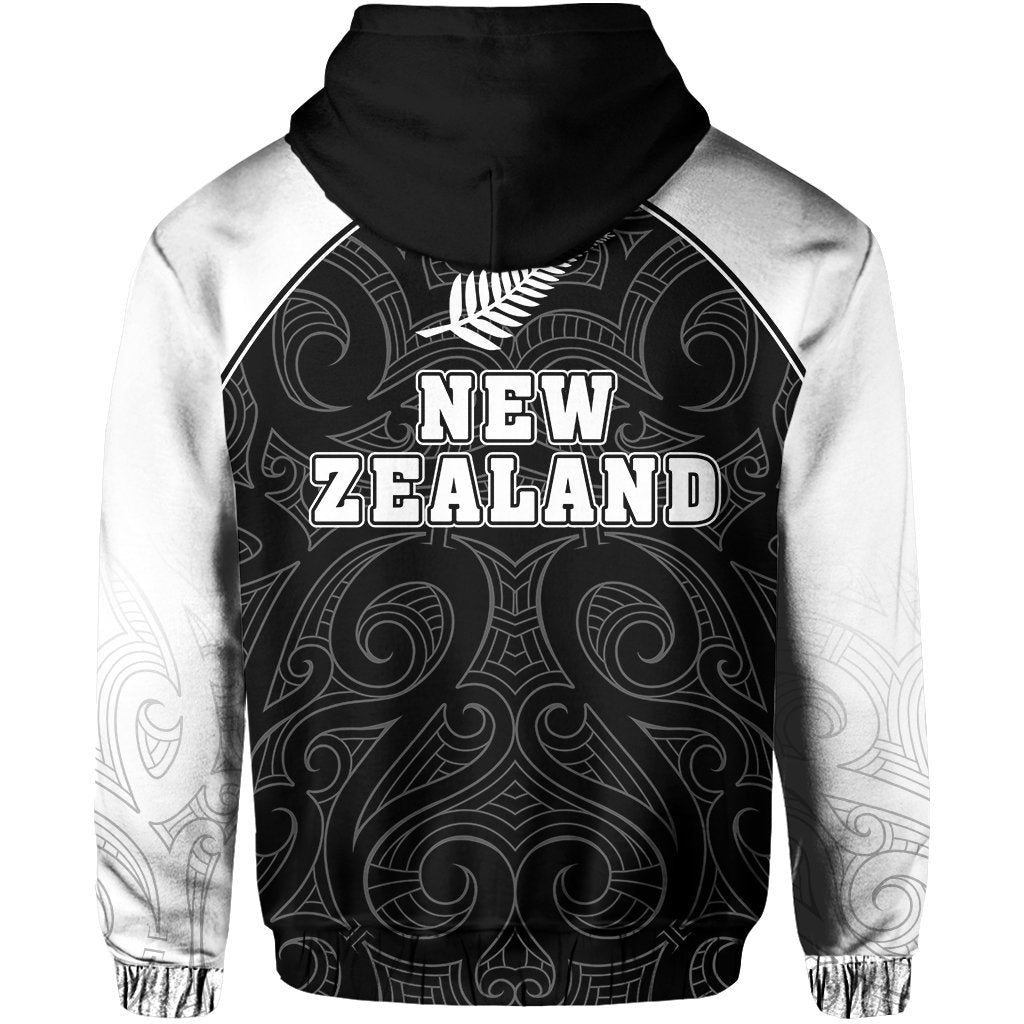 New Zealand Silver Fern Rugby Maori Hoodie - Ciara Style - Vibe Hoodie Shop