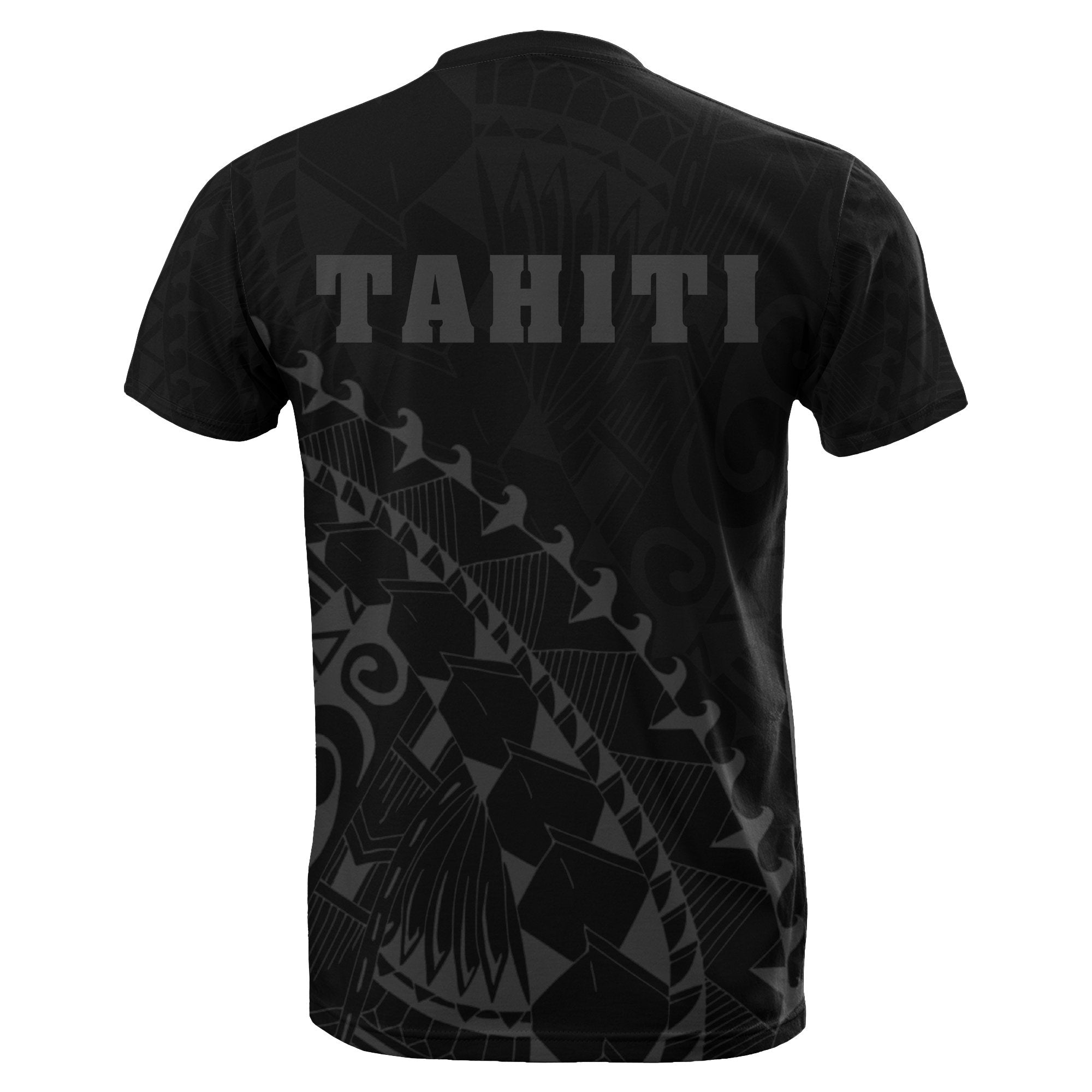 Tahiti T shirt - Gray - Turtle Style - Vibe Hoodie Shop