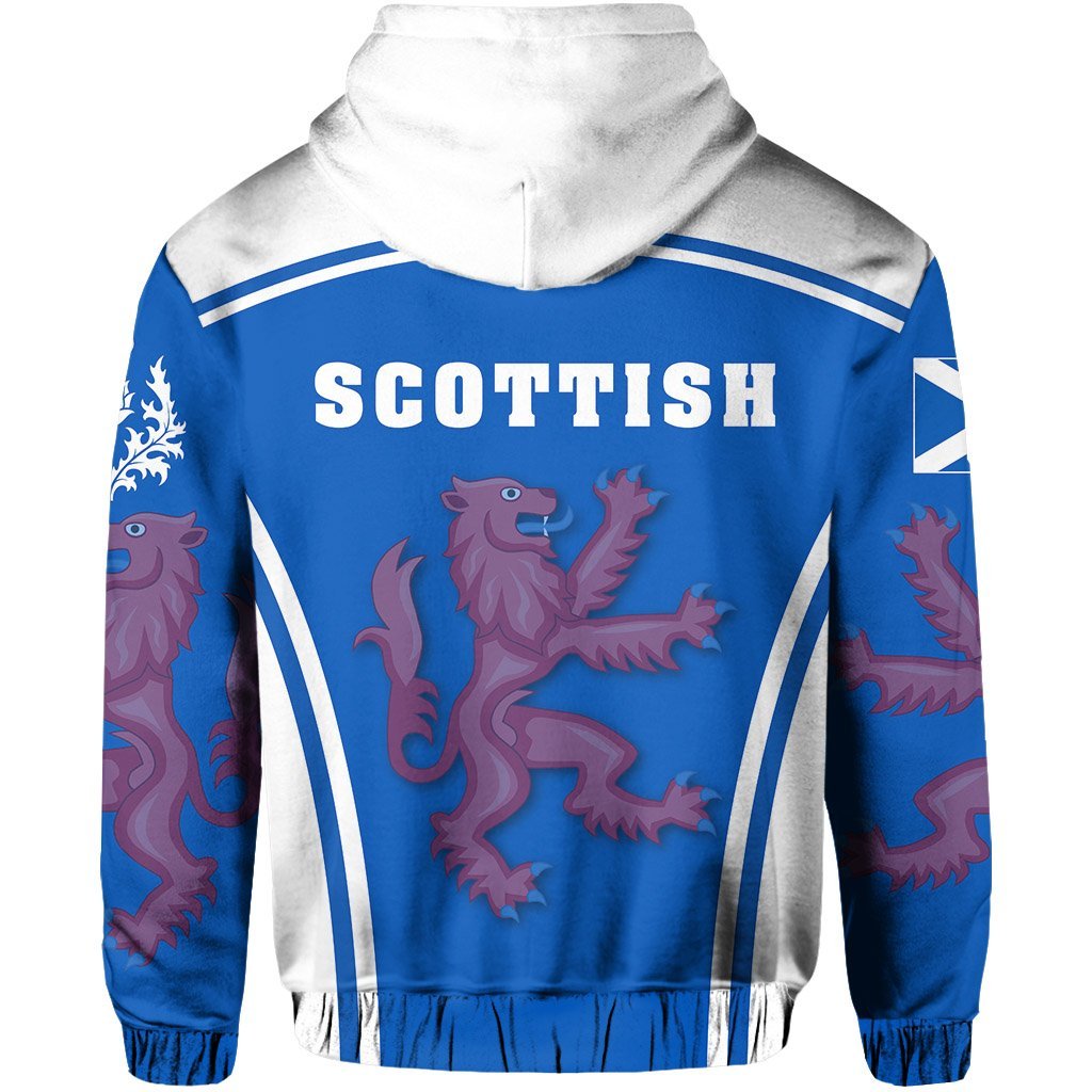 Scotland Zipper Hoodie - Sport Style - Vibe Hoodie Shop