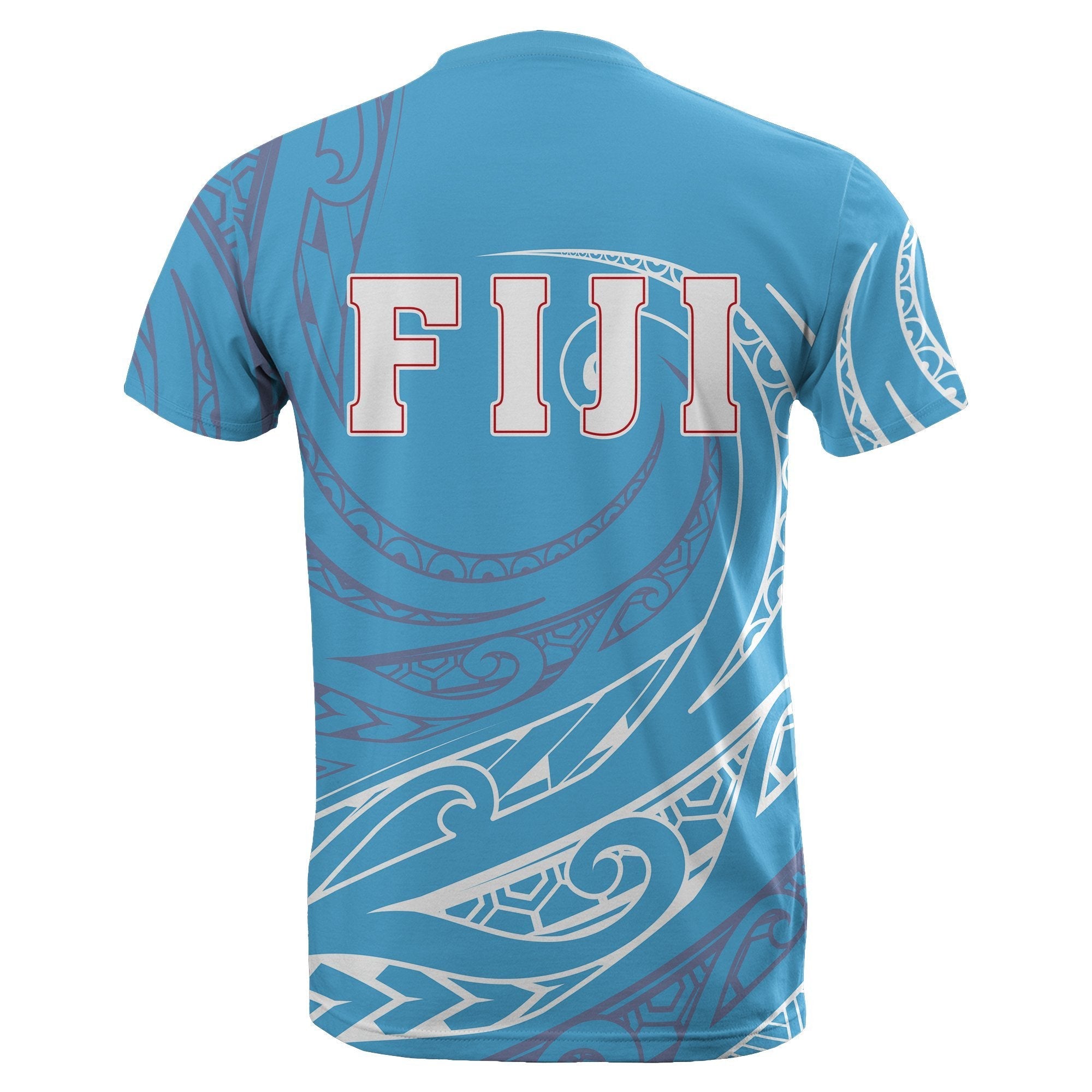 Fiji Tapa T shirt - Frida Style - Vibe Hoodie Shop