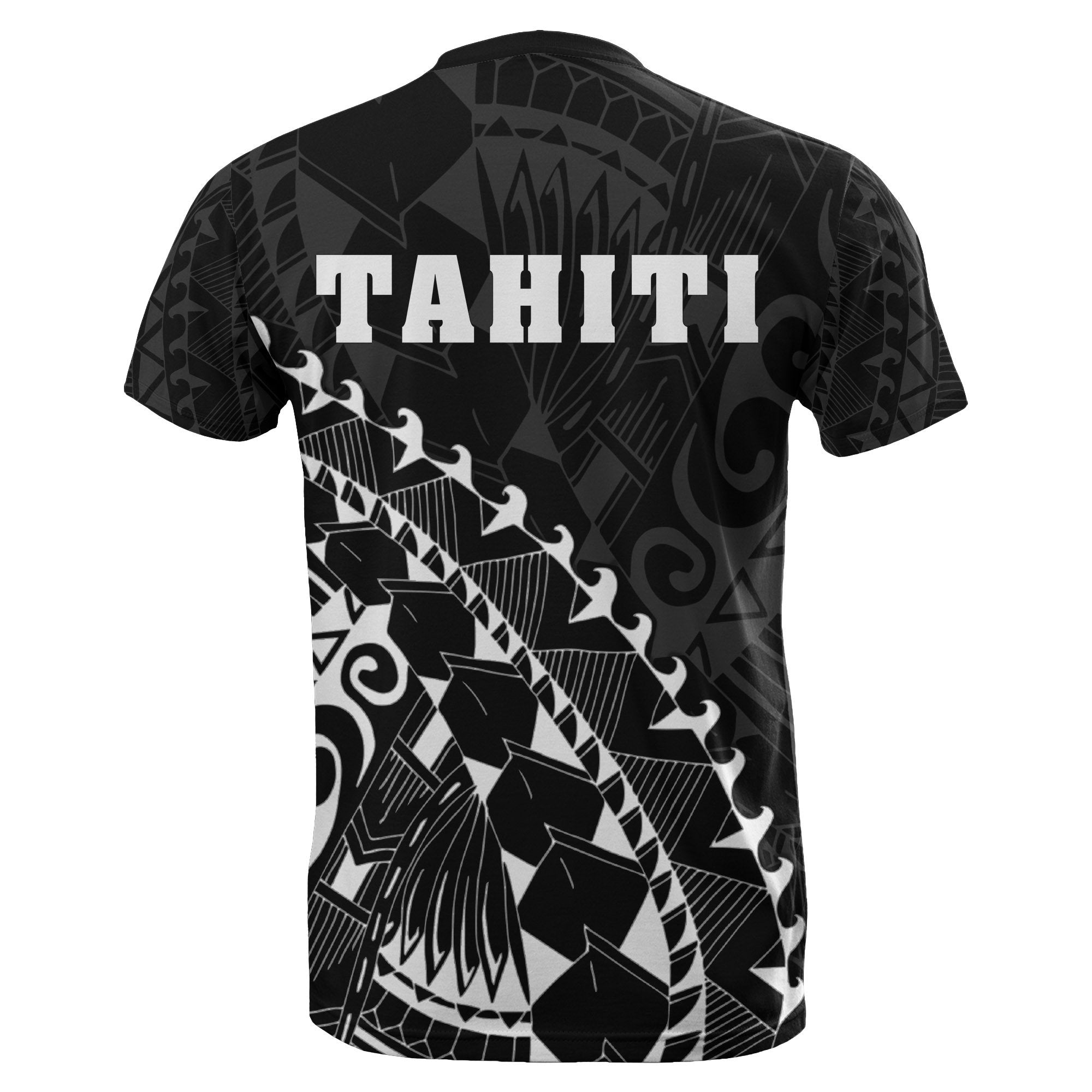 Tahiti T shirt - White - Turtle Style - Vibe Hoodie Shop